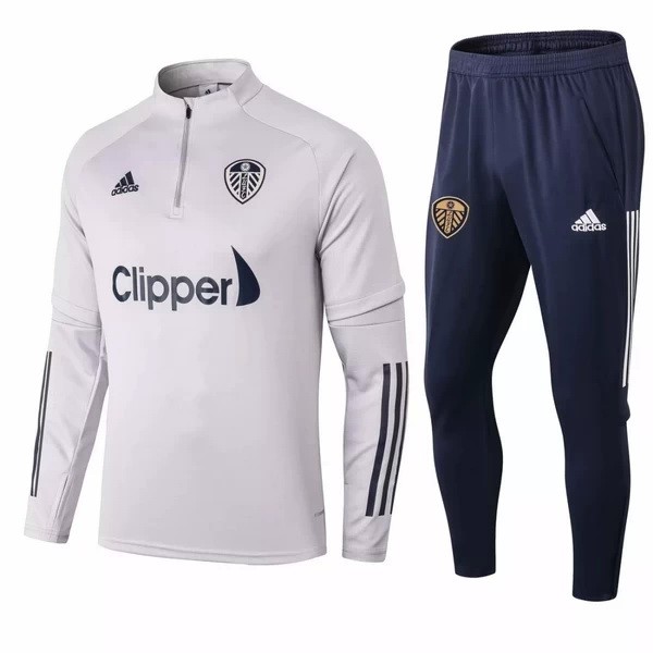 Survetement Leeds United 2020-21 Gris Noir